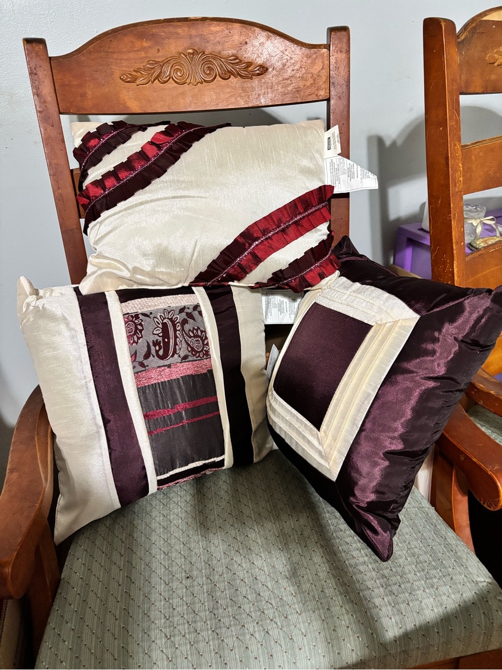 Accent pillows set of 3